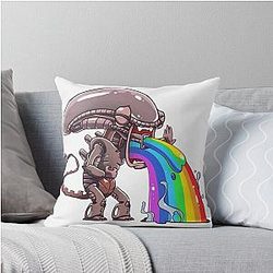 Alien Xenomorph Throw Pillow