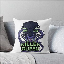 Alien Xenomorph Queen Throw Pillow