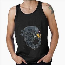Xenomorph Cuddles Tank Top