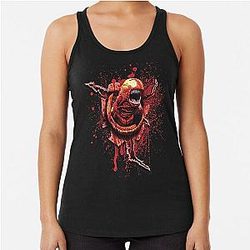 Chestburster Alien Xenomorph Sci-Fi Horror Racerback Tank Top