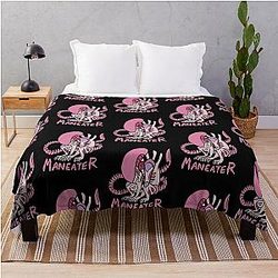 Xenomorph Alien Art Throw Blanket