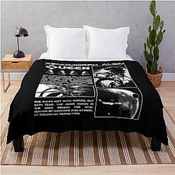 Xenomorph Alien Queen Black Version Throw Blanket