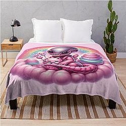 Baby Xenomorph Throw Blanket