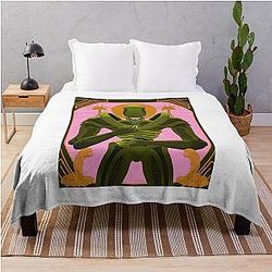 Alien Xenomorph Throw Blanket