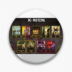 X Men Merch X Men Pins