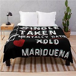 Mentally Dating Xolo Maridueña Throw Blanket