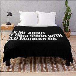 Ask me about my obsession with Xolo Maridueña throw blanket