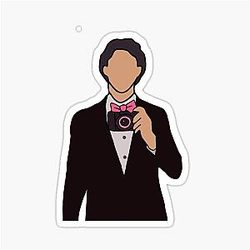 Xolo Mariduena in a suit sticker