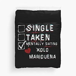 Mentally Dating Xolo Maridueña Duvet Cover