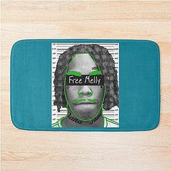We All Shine Ynw Melly Free Jail Amelie Lens Bath Mat