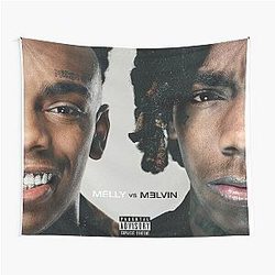 YNW Melly vs Melvin Tapestry