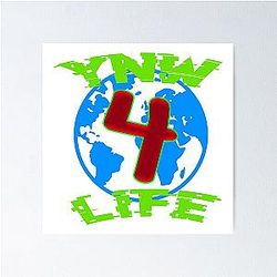 YNW 4 Life Official Merchandise YNW Melly Rare T-Shirts & More