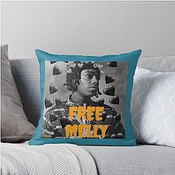 We All Shine Ynw Melly Free Throw Pillow