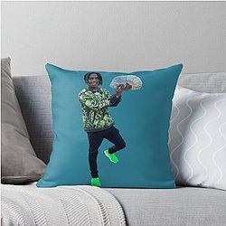 YNW Melly Throw Pillow