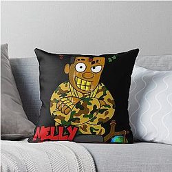 YNW Melly Throw Pillow