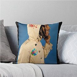 YNW Melly Throw Pillow