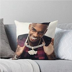YNW Melly Throw Pillow