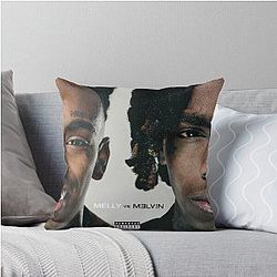 YNW Melly Throw Pillow