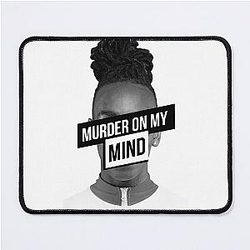 We All Shine YNW Melly Murder On My Mind Slim Fit Novelty Tees Graphics Female Long Sleeve Mouse Pad