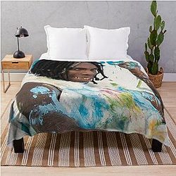 YNW Melly Mug Throw Blanket