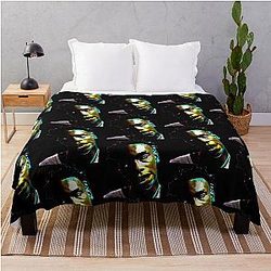 We All Shine YNW Melly Quando Rondo Rave Acid Throw Blanket