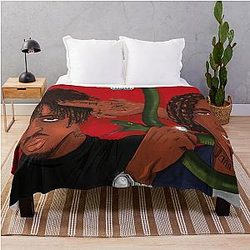 YNW Melly ft Juice WRLD Throw Blanket