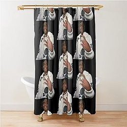 YNW Melly Shower Curtain