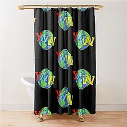 YNW Melly Shower Curtain