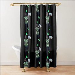 YNW Melly Shower Curtain