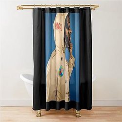 YNW Melly Shower Curtain
