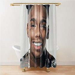 YNW Melly Shower Curtain