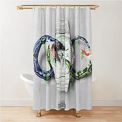 YNW Melly Just a Matter of Slime Shower Curtain