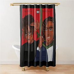 YNW Melly ft Juice WRLD Shower Curtain