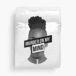We Shine Ynw Melly Murder On My Mind Slim Fit Female Long Sleeve Duvet Cover