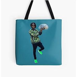 YNW Melly All Over Print Tote Bag