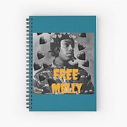 We Shine Ynw Melly Free Spiral Notebook