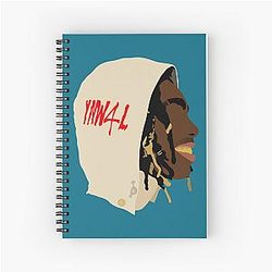 YNW Melly Spiral Notebook