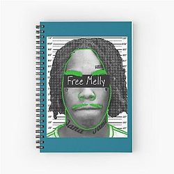 We all Shine Ynw Melly Free Jail Amelie Lens Notebook