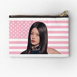Yoonchae American Flag Zipper Pouch