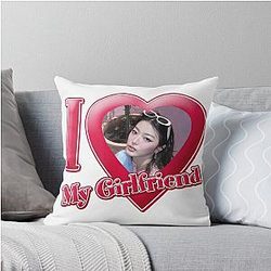 Yoonchae Katseye Throw Pillow