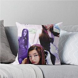 Yoonchae Katseye Throw Pillow
