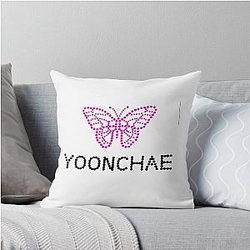 Yoonchae Butterfly Throw Pillow
