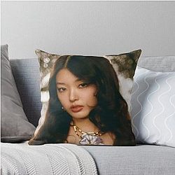 Yoonchae KATSiEYE Throw Pillow