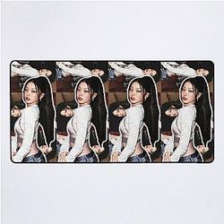 Design of singer Yoonchae from group KazTeye Desk Mat