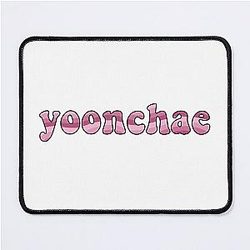 Yoonchae Katseye Text Mousepad