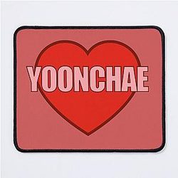 Yoonchae Katseye Mouse Pad