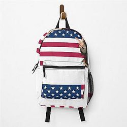 Katseye Yoonchae American Flag Backpack