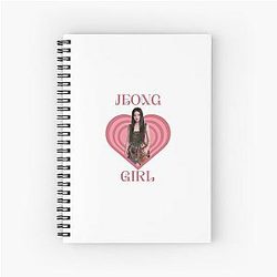 Yoonchae Jeong Girl Katseye Spiral Notebook