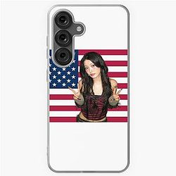 Katseye Yoonchae American Flag Samsung Galaxy Case