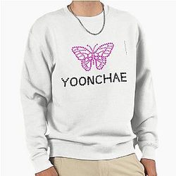 Yoonchae Butterfly Pullover Sweatshirt